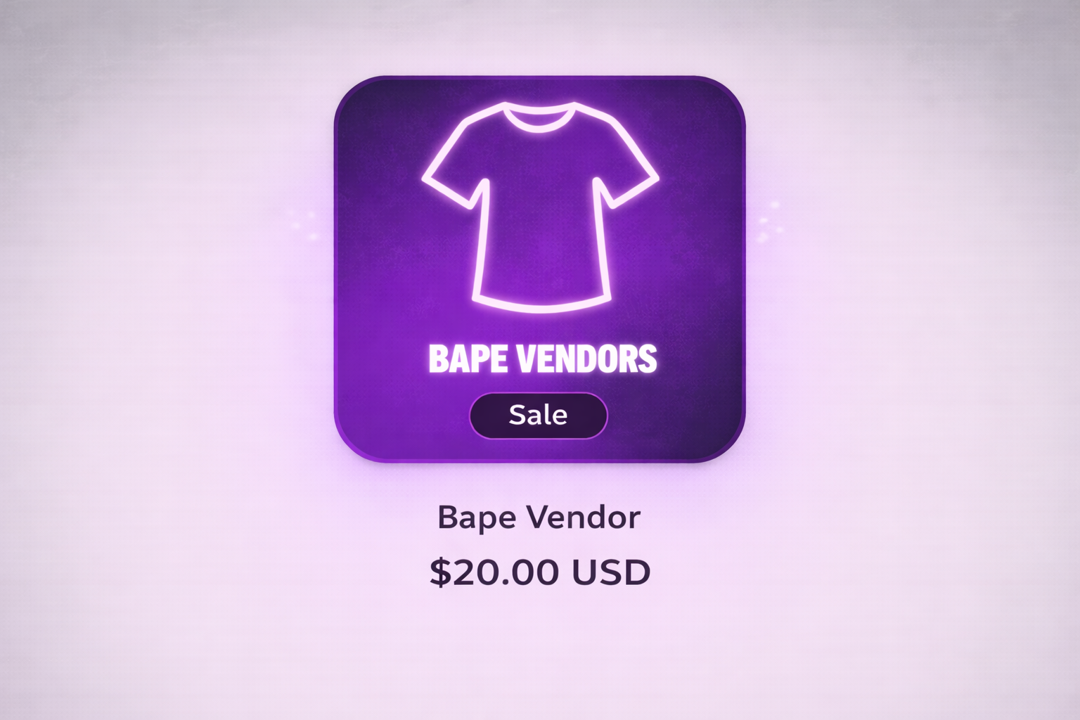 Bape vendors