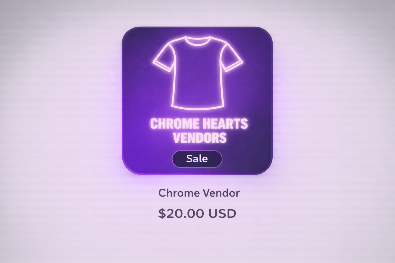 Chrome hearts vendors