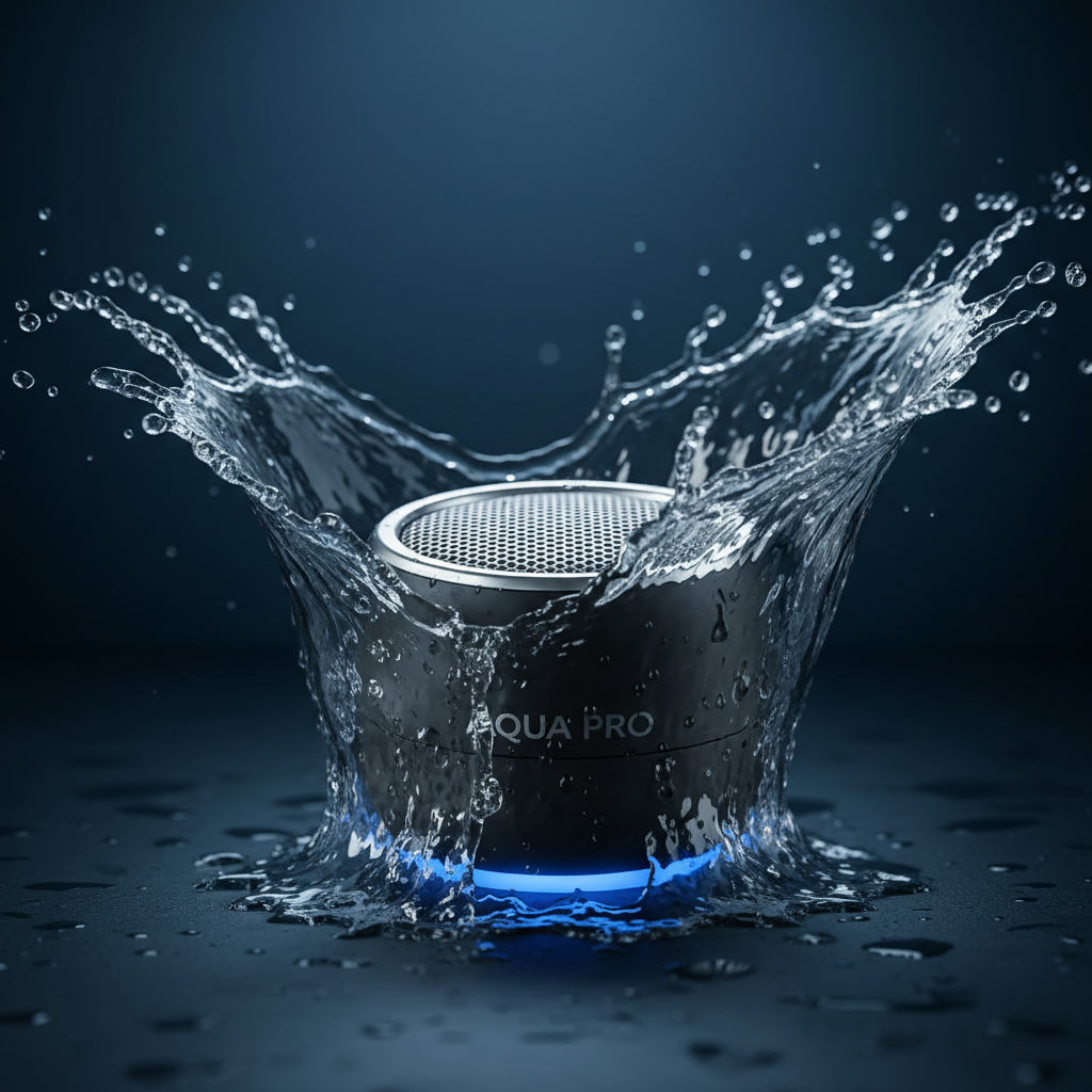 Mini Speaker Water Splash Action